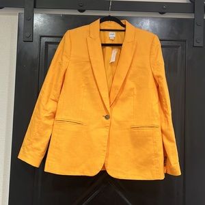 J Crew Women’s Blazer Size 12 - Orange